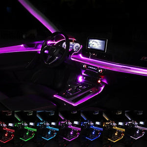 Car Fiber Optic Ambient Light Modified Car Interior Cool Light APP Rhythm Light